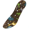 The 2020 new cartoon cute insoles are soft, comfortable, breathable and can be cut with latex floral fabric for children Item Picture